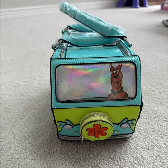 Dolls Kill Neon Lime Interior Handbag - Bright Green Lining - Picture 2 of 9